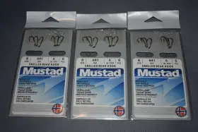 Mustad 023534102712 Snelled Beak Hook Size 8 Bronze 18 Count 3 Pack Mustad 023534102712 Snelled Beak Hook Size 8 Bronze 18 Count 3 Pack