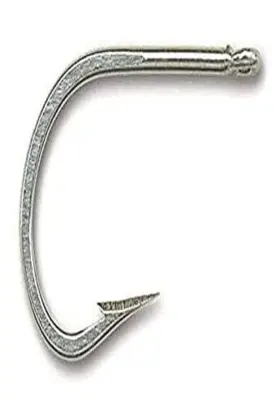 Mustad 023534187757 Tarpon And Tuna Knife Edge Tapered Brazed Ring - 10/0 Mustad 023534187757 Tarpon And Tuna Knife Edge Tapered Brazed Ring - 10/0