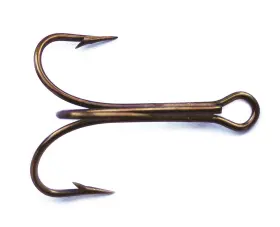 Mustad 023534245051 3551 Classic Treble Standard Strength Fishing Hooks Tackle For Equi