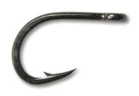 Mustad 023534317079 Ultra Point 4x Strong Hoodlum Live Hook Pack Of 25 Black Nickel Size 8/0