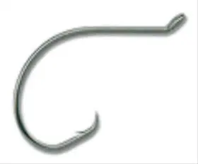 Mustad 023534333895 Demon Perfect Circle Up Eye In-line 1x Fine Wire - Black Nickel-size