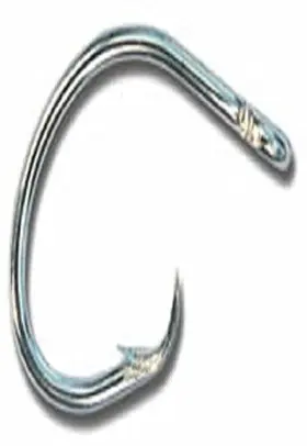 Mustad 023534352599 Classic 2 Extra Strong In Line Point Duratin Circle Fishing Hook For