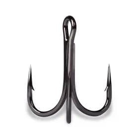 Mustad 023534393448 Treble 3x Strong Forged - Black Nickel 1