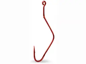Mustad 023534396722 Slow Death Aberdeen Hook #2 Red 10pk Mustad 023534396722 Slow Death Aberdeen Hook #2 Red 10pk