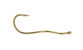 Mustad 023534399211 Ultrapoint Slow Death Special Bend Aberdeen Hook Pack Of 10 Gold 4