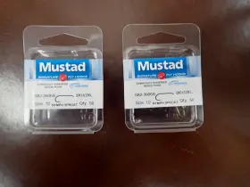 Mustad 023534401907 S80-3906 Signature Nymph Sproat Fly Hooks Count 50 Size 10 2 Boxes Mustad 023534401907 S80-3906 Signature Nymph Sproat Fly Hooks Count 50 Size 10 2 Boxes