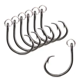 Mustad 023534411982 Ringed Demon Offset Circle 3x Strong - Designed To Perform Flawlessly With K