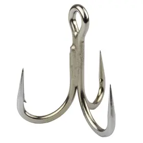 Mustad 023534510654 Jl75np Jolock Inline Treble Hooks 5x Strong #3/0 Pack Of 5