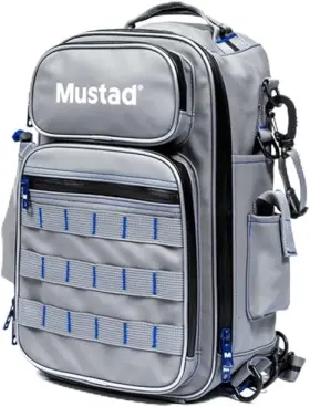 Mustad 023534531758 Game Time Sling Pack Tackle Bag Grey