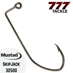 Mustad 32500 Skipjack Hook 90 Bend Inline Eye Classic Point 25 50 Or 100 Pack Mustad 32500 Skipjack Hook 90 Bend Inline Eye Classic Point 25 50 Or 100 Pack