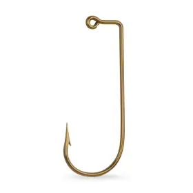 Mustad 32755-br-3/0-100 Aberdeen Jig Hook 90 Bend 1 Extra Strong3/0 Bronze One Size Multi Mustad 32755-br-3/0-100 Aberdeen Jig Hook 90 Bend 1 Extra Strong3/0 Bronze One Size Multi