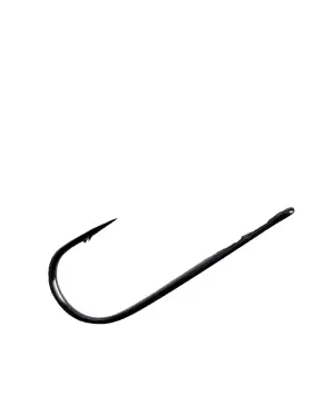 Mustad 32807np-4/0 32807np Bn 4/0 Worm Hook Black Nickel 100 Pack