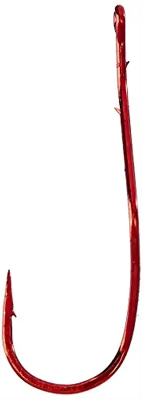 Mustad 33862np-rb-4-25u Slow Death Aberdeen Hook Special Bent Shank - Red 4 One Size Mustad 33862np-rb-4-25u Slow Death Aberdeen Hook Special Bent Shank - Red 4 One Size