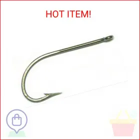 Mustad 34007-ss-2-10 34007 Classic Oft Shaughnessy Stainless Steel Forged Hook 10-pack Size Mustad 34007-ss-2-10 34007 Classic Oft Shaughnessy Stainless Steel Forged Hook 10-pack Size
