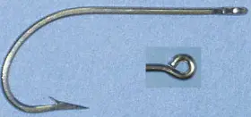 Mustad 34007-ss-4-100 34007 #4 100ct Stainless Oshaunessy Hook