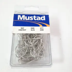 Mustad 3407-dt-5/0-100 Classic Oshaughnessy Duratin Hook Size 5/0 100pk Mustad 3407-dt-5/0-100 Classic Oshaughnessy Duratin Hook Size 5/0 100pk