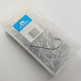 Mustad 3407-dt-8/0-100 Oshaughnessy Hooks - Made In Norway Stock J-hook