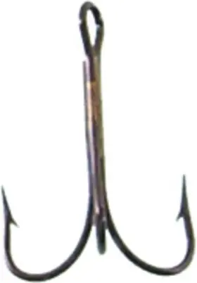 Mustad 3551-br-7/0-25 Classic Treble Hook Standard Shank Ringed Eye Bronze Mustad 3551-br-7/0-25 Classic Treble Hook Standard Shank Ringed Eye Bronze