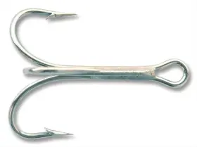 Mustad 3551-gl-20-25 3551 Classic Treble Standard Strength Fishing Hooks Tackle 20 Gold