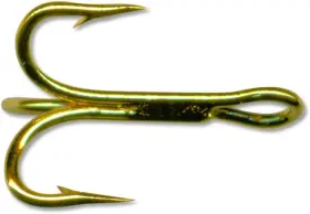 Mustad 3551-gl-20-5 3551 Classic Treble Standard Strength Fishing Hooks Size 20 Gold Mustad 3551-gl-20-5 3551 Classic Treble Standard Strength Fishing Hooks Size 20 Gold