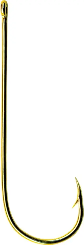 Mustad 37363-gl-2/0-100 Classic Extra Fine Wire Point Bent In Aberdeen Hook One Size Multi