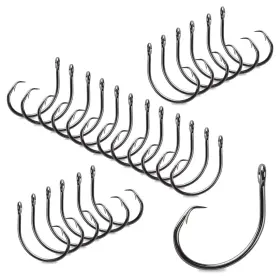 Mustad 39948np-bn-11/0-25u Demon Perfect Wide Gap Inline Circle Hook 39948np-2x Strong Fishing Hooks I Mustad 39948np-bn-11/0-25u Demon Perfect Wide Gap Inline Circle Hook 39948np-2x Strong Fishing Hooks I