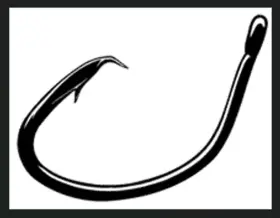 Mustad 39960bl 6 Hi-carbon Steel Ultra Point Size 12/0 Demon Circle Hooks Black