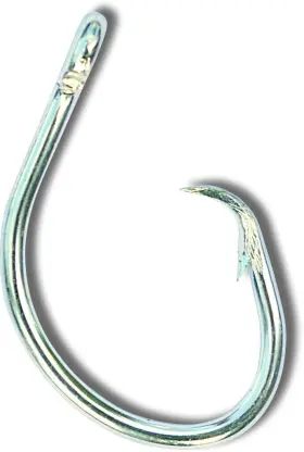 Mustad 39960st-dt-9/0-100 Classic Circle Hook Curved In Point 2x Strong