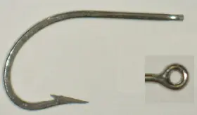 Mustad 7731-dt-8/0-10 Knife Edge Point Sea Demon Hook 10ct