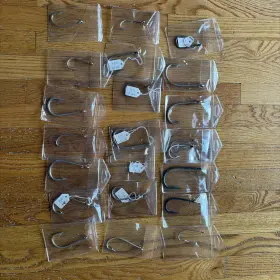 Mustad 7732tb Big Game Hook Lot Sz 7 8 9 10 11 12 Mixed Coating 7732b7691d 22hooks Mustad 7732tb Big Game Hook Lot Sz 7 8 9 10 11 12 Mixed Coating 7732b7691d 22hooks