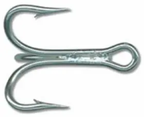 Mustad 7794-ds-4/0-25 Classic 3 Extra Strong Treble Hook With Short Shank Pack Of 25 Durasteel 4/0