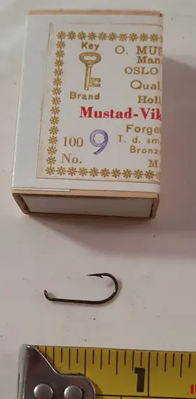 Mustad 79585 100 #79585 Size 9 Dry Down Eye Fly Tying Hooks Code 48 Mustad 79585 100 #79585 Size 9 Dry Down Eye Fly Tying Hooks Code 48