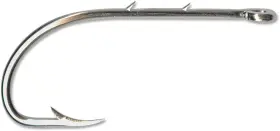 Mustad 92661-ni-1-100 Classic Beak Hook Size 1 Forged 2 Slices In