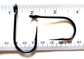 Mustad 95151-bu 25 Dark Blue Open Eye Siwash Fish Fishing Hooks 7/0 Mustad 95151-bu 25 Dark Blue Open Eye Siwash Fish Fishing Hooks 7/0