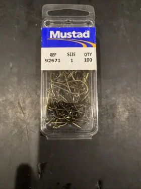 Mustad Ac633637p Ref 92761 Size 1 100 Per Box Mustad Ac633637p Ref 92761 Size 1 100 Per Box
