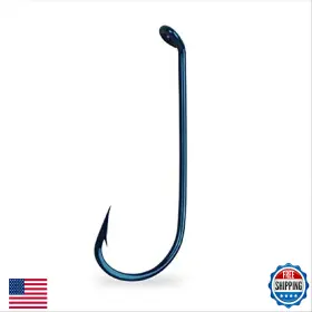 Mustad B000lf56bm Virginia Hook Hollow Point Down Eye Blued - Size 4 Mustad B000lf56bm Virginia Hook Hollow Point Down Eye Blued - Size 4