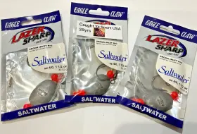 Mustad L845-1 3 New Packs Snook Inlet Rig With 1 1/2 Oz Wt Sz 4/0 Hooks Saltwater L845 Mustad L845-1 3 New Packs Snook Inlet Rig With 1 1/2 Oz Wt Sz 4/0 Hooks Saltwater L845