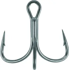 Mustad Tg76np-bn-2/0-11u Ultrapoint Kvd Elite Triple Grip Treble Hook