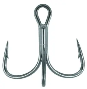 Mustad Tg76np-bn-2-11u Ultrapoint Kvd Elite Series Triple Grip Treble Hook 11/pk