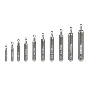 Muunn 755713376989 10 Pack Tungsten Free Rig Skinny Drop Shot Weights Raindrop Fishing