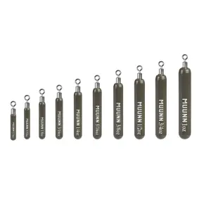 Muunn 755713377092 10 Pack Tungsten Free Rig Skinny Drop Shot Weights Raindrop Fishing
