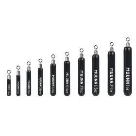Muunn 755713377146 10 Pack Tungsten Free Rig Skinny Drop Shot Weights Raindrop Fishing