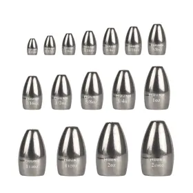 Muunn B0b8m6ysnc 6pcs Tungsten Flipping Weights Sinker For Bass Fishing 5/8oz