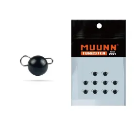 Muunn Tcbs03-bk10 10pcs Tungsten Cheburashka Weights Fishing Sinkers 1 30g Cann Muunn Tcbs03-bk10 10pcs Tungsten Cheburashka Weights Fishing Sinkers 1 30g Cann