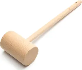 Nantucket 030734059494 Crab Mallet 8 X 2.25 1.25 Inches Brown