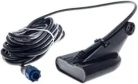 Navico 420024177471 Lowrance 9-pin 50/200 Khz Transom-mount Skimmer Depth/temp Pk Asy - Used