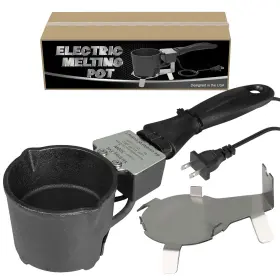 Nelyrho Rxl01 Lead Melting Pot 5 Lbs Melter With Long Handle And Pouring Spout 750 Ma