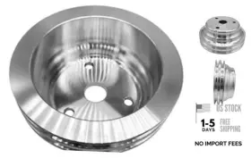 Ningbo Xinxiang Import & Export Co. Ltd. Xx-8857 Double Groove Sbc Lwp Aluminum Crankshaft Pulley For Chevy 350 383 400 327 305 Ningbo Xinxiang Import & Export Co. Ltd. Xx-8857 Double Groove Sbc Lwp Aluminum Crankshaft Pulley For Chevy 350 383 400 327 305