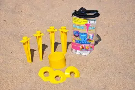 No 868676000027 Yellow Stakes 1 Each
