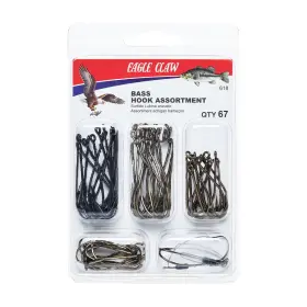 Nobrand 618w Eagle Claw 618h Bass Hook Assortment Hooks And Assorted Sizes Nobrand 618w Eagle Claw 618h Bass Hook Assortment Hooks And Assorted Sizes